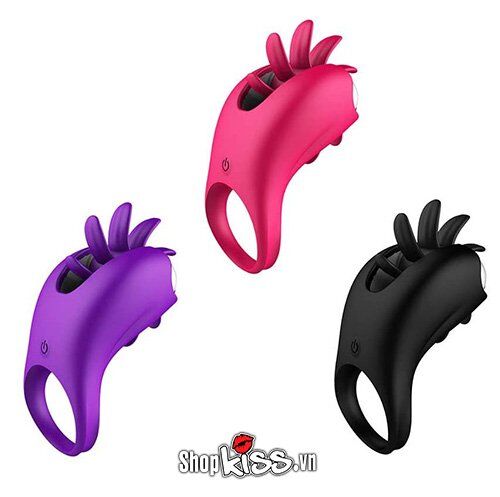 Vòng rung lưỡi liếm xoay LafyHo kích thích mạnh mẽ đôi lứa