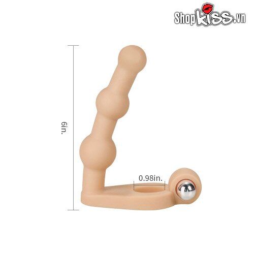 Lovetoy 3-in-1 Vibrating Penis Ring Soft Pleasure Booster