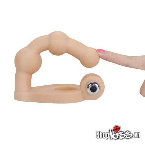  Phân phối Vòng rung đeo dương vật nhánh hạt mềm siêu kích thích 3 in 1 Lovetoy mới nhất