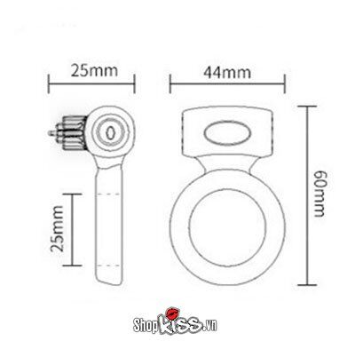 PrettyloveRingWithClitoralVibratorMaleDelay