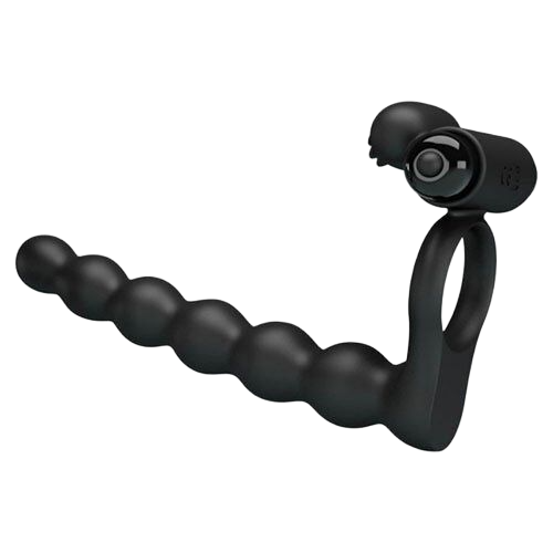 Vòng rung hậu môn Prettylove Hercules Penis III silicon an toàn, co giãn tốt 