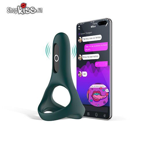 Vòng rung dương vật Fun Town Rise tăng khoái cảm, siêu bền