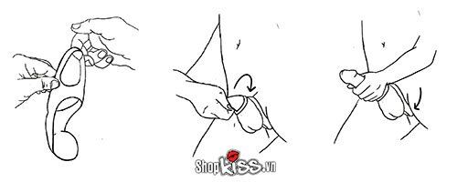 Vòng rung đeo dương vật Svakom Benedict chống xuất tinh sớm hiệu quả