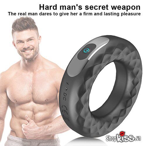 Vòng rung dương vật điều khiển từ xa SECWELL tăng khoái cảm