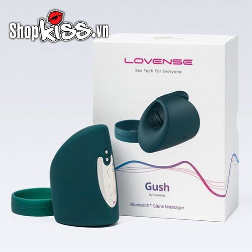 Vòng rung Lovense Gush cao cấp điều khiển app, tăng khoái cảm
