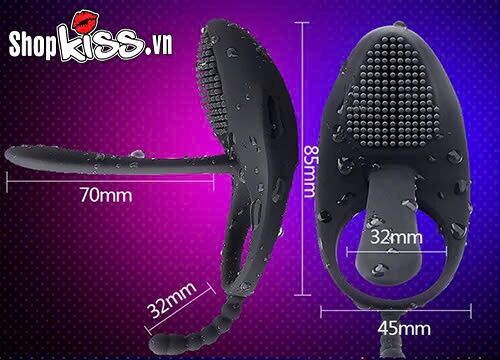 Jocker COCO Silicone Remote Vibrating Penis Ring Delay Toy