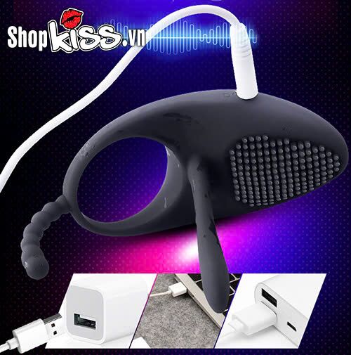 Jocker COCO Silicone Remote Vibrating Penis Ring Delay Toy