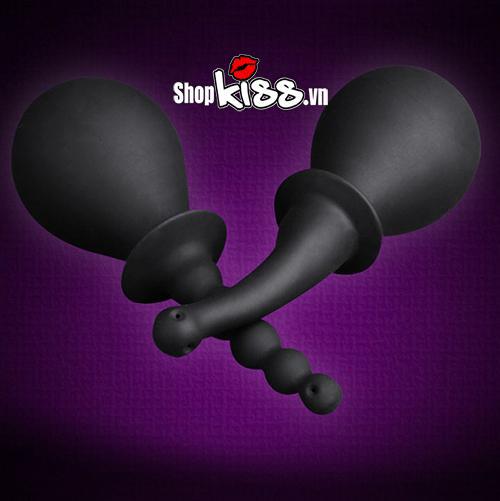 Dụng cụ kích thích xịt rửa hậu môn cao su mềm an toàn cho gay