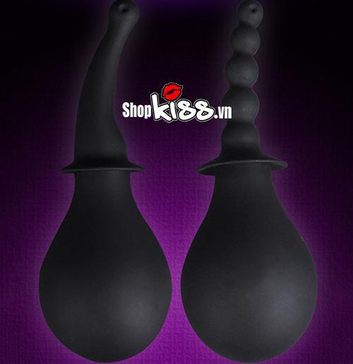 Dụng cụ kích thích xịt rửa hậu môn cao su mềm an toàn cho gay