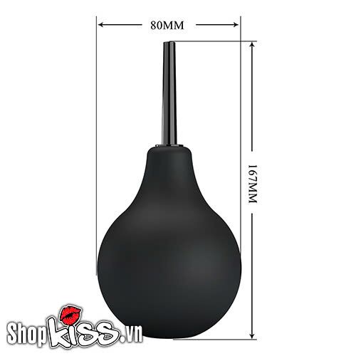 Bình xịt rửa hậu môn Baile Mr Play dung tích 224ml cao su mềm mại