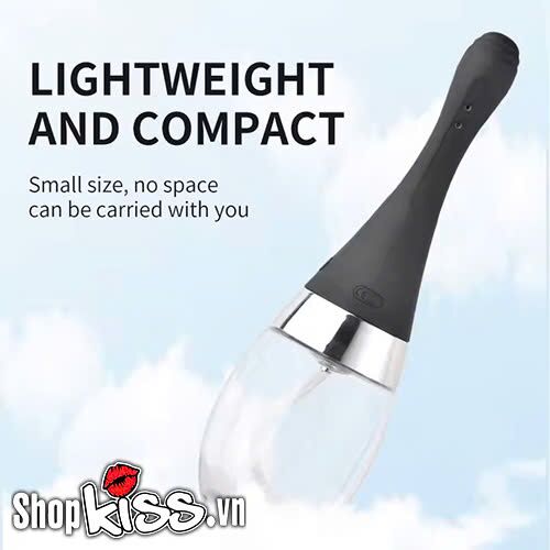 Dụng cụ vệ sinh hậu môn sạc điện tự động Anal Cleanser an toàn tiện lợi