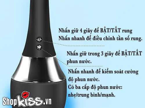 Dụng cụ massage hậu môn Incredible Feeling Rung Kích Thích Vệ Sinh An Toàn