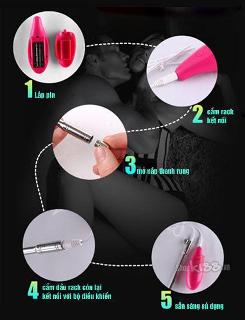 Thanh rung niệu đạo đa chế độ điều khiển từ xa siêu kích thích