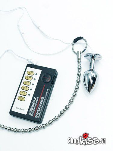 Máy kích xung điện hậu môn niệu đạo S.M Player đồ chơi kích thích