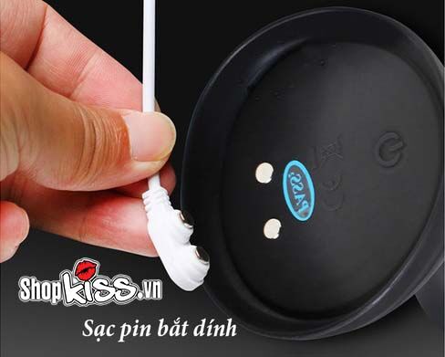 Máy rung hậu môn silicon cao cấp 18 tần số điều khiển từ xa chống nước