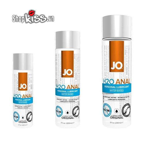 Gel bôi trơn hậu môn Jo H2O 60ml an toàn tăng khoái cảm
