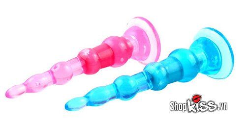 Dụng cụ mát xa hậu môn rung mạnh ABS chống nước pin AAA tiện lợi