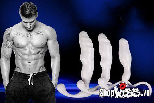 Máy mát xa hậu môn hình lưỡi 3 size kích thích mạnh mẽ dễ sử dụng