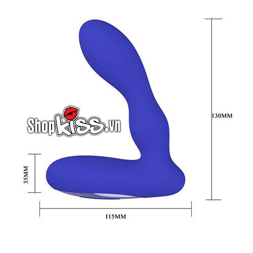 Máy rung hậu môn Brave kích thích mạnh silicon cao cấp 12 chế độ