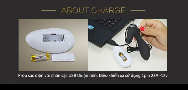 Máy mát xa hậu môn Nalone Prop điều khiển cao cấp siêu bền