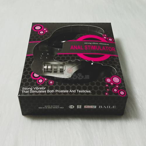 Trứng rung kích thích hậu môn chữ C răng cưa rung siêu kích thích gay