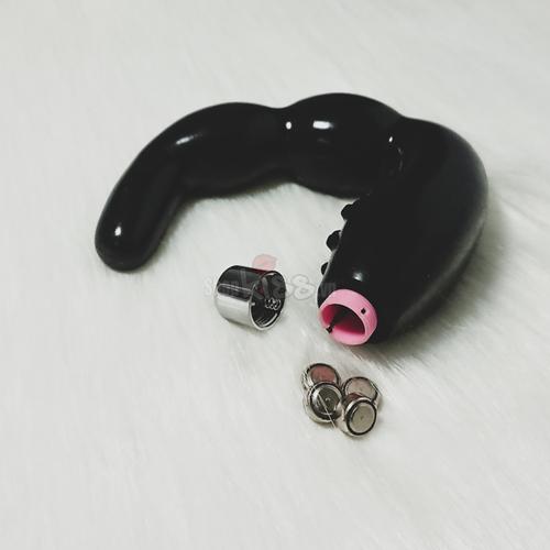 Trứng rung kích thích hậu môn chữ C răng cưa rung siêu kích thích gay