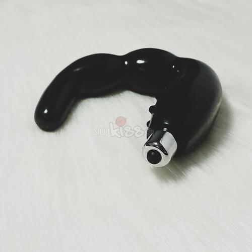 Trứng rung kích thích hậu môn chữ C răng cưa rung siêu kích thích gay