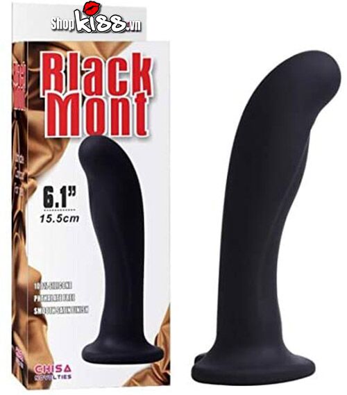 Dụng Cụ Mát Xa Hậu Môn Black Mont Chisa Silicone Cao Cấp Chống Nước