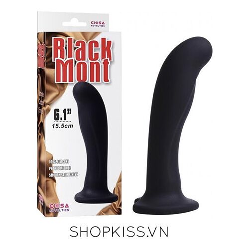 Dụng Cụ Mát Xa Hậu Môn Black Mont Chisa Silicone Cao Cấp Chống Nước 