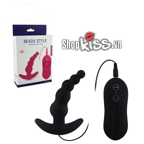 Kích thích hậu môn hình mỏ neo 10 chế độ rung silicon chống nước