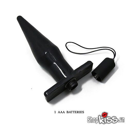Trứng rung hậu môn Butt Plug điều khiển từ xa silicon chống nước