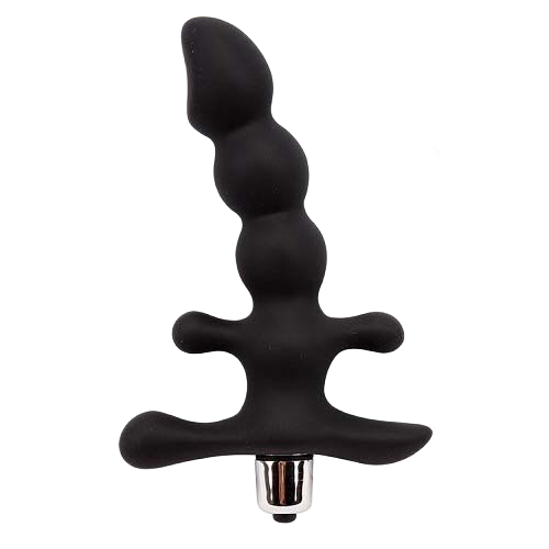 Dụng cụ mát xa hậu môn Black Mont silicon rung chống nước 