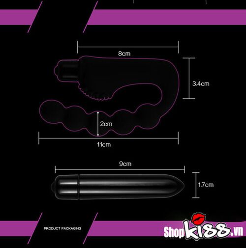 Lovetoy Compact Gay Anal Pleasure Toy 8cm