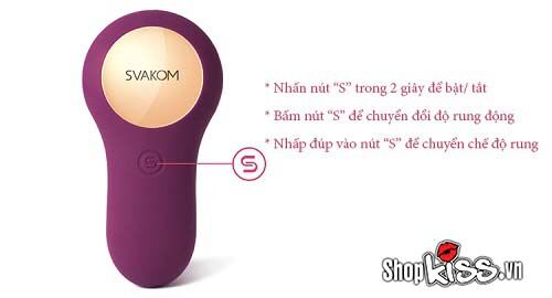  Sỉ Máy rung hậu môn và điểm G Svakom Vicky chính hãng của Mỹ tốt nhất