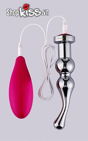 Electric Metal Anal Vibrator for Intense Male Stimulation