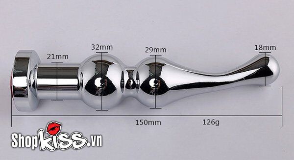 Electric Metal Anal Vibrator for Intense Male Stimulation