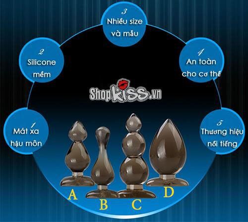 Dụng cụ kích thích hậu môn Leten chất lượng cao cho người đồng tính