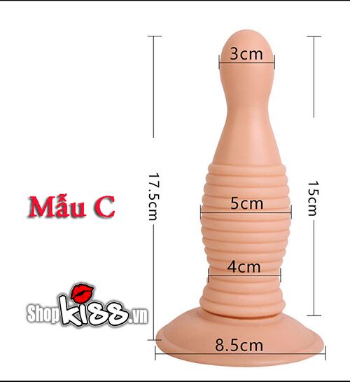  Shop bán Phích cắm hậu môn siêu mềm hít đất size lớn hàng mới về