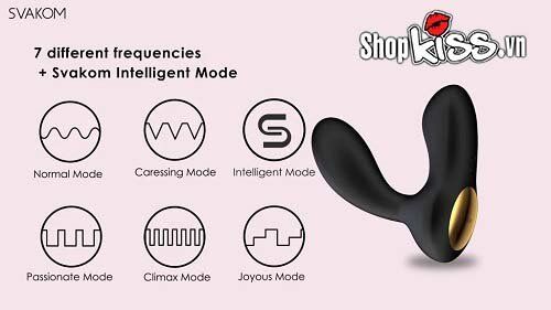 Dụng cụ kích thích hậu môn Svakom Vick Mỹ cao cấp, an toàn