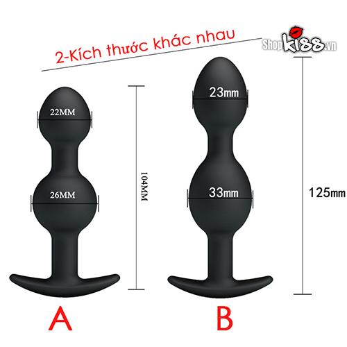 Bộ bóng silicon hậu môn Pretty Love an toàn chất lượng tốt giá hấp dẫn
