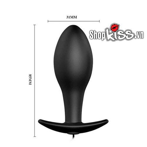 Pretty Love HM02N Anal Plug Vibrator Multi-Speed Durable Soft