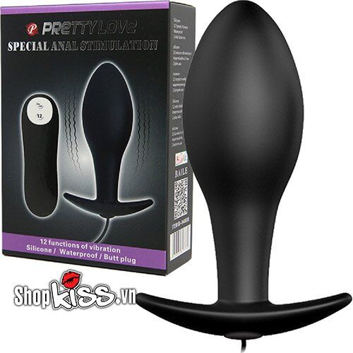  Đánh giá Phích cắm hậu môn rung đa tần số Pretty Love hàng xách tay