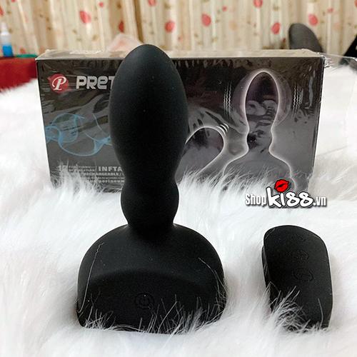  Đại lý Máy rung hậu môn bơm hơi Prettylove Harriet điều khiển từ xa nhập khẩu