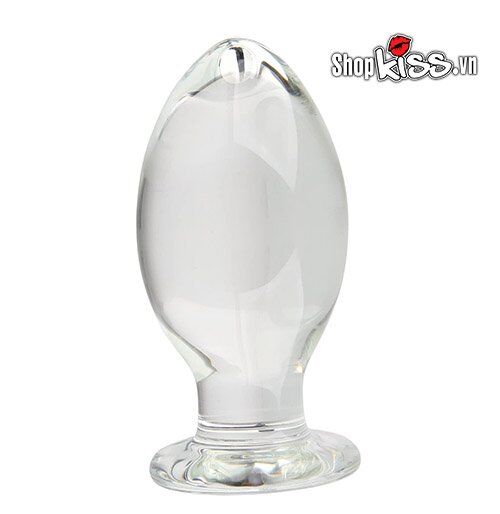 Extra Large Glass Anal Plug Unique Design