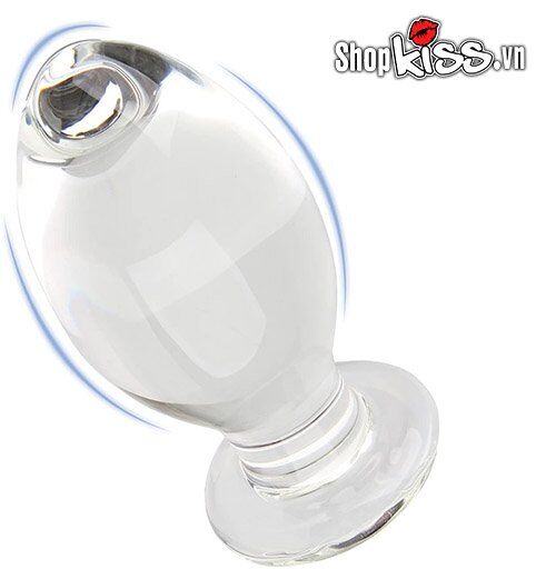 Extra Large Glass Anal Plug Unique Design