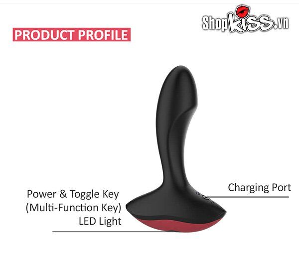 Dụng cụ kích thích hậu môn Magic Motion Solstice điều khiển app tiện lợi