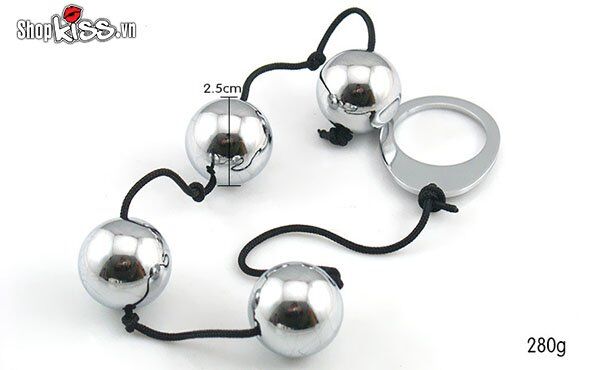 Stainless Steel 2.5cm Anal Beads for Couples