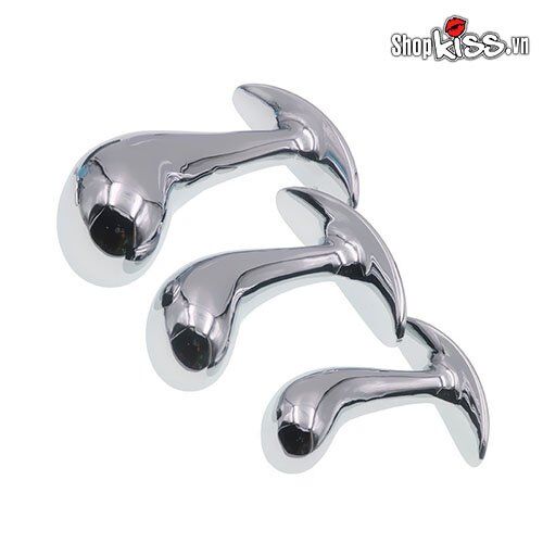 Bộ 3 dụng cụ inox kích thích hậu môn cao cấp, sang trọng