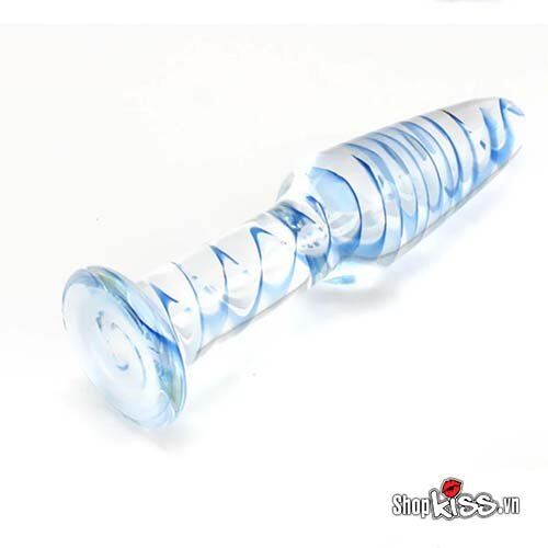 Glass Anal Plug Gay BDSM Metal Bondage Erotic Adult Toy Men Sex Access