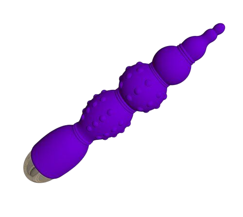 Thanh rung massage hậu môn FAAK Beads silicone ABS đa chế độ 